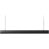 37,3W LED linijinis pakabinamas šviestuvas X-LINE SLIM, juodas, 4000K, IP40, šviečia į viršų ir į apačią
