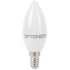 3,7W LED lemputė, E14, C37, 6000K