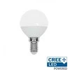 V-tac 3,7W LED lemputė, E14, P45, 3000K, 180°, CREE LED chip