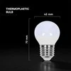 3,7W LED lemputė E27, G45, 3000K, 180°, CREE LED chip
