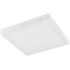 37W LED lubinis šviestuvas GLISSY SQUARE, matinės baltos sp., 3000K