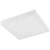 37W LED lubinis šviestuvas GLISSY SQUARE, matinės baltos sp., 3000K