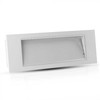 3,8W LED evakuacinis šviestuvas, baltos/juodos sp., 6000K, CREE LED chip