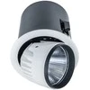 38W LED įleidžiamo montavimo šviestuvas TANTO, baltos/juodos sp., 3000K