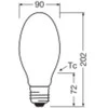 Ledvance 38W LED lemputė HQL, E40, baltos matinės sp., 4000K