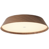 38W LED lubinis šviestuvas CORA, medžio/juodos sp., 2700/3000K, dimeriuojamas, P4015170WALDP