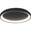 38W LED lubinis šviestuvas GRACE, juodas, 2700/3000/4000K, dimeriuojamas, P3848172NDP