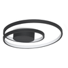 38W LED lubinis šviestuvas OZ, juodas, 3000K, 365039