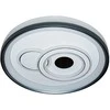 38W LED lubinis šviestuvas PORTA, baltos/pilkos sp., 3000/6500K, dimeriuojamas