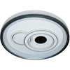 38W LED lubinis šviestuvas PORTA, baltos/pilkos sp., 3000/6500K, dimeriuojamas
