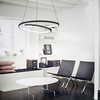 38W LED pakabinamas šviestuvas OZ, juodas, 3000K, 364957