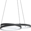 38W LED pakabinamas šviestuvas OZ, juodas, 3000K, 364957