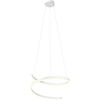 38W LED pakabinamas šviestuvas SCROLL, baltas, 3000/4000/6000K, dimeriuojamas, 01-4013