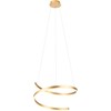 38W LED pakabinamas šviestuvas SCROLL, matinės bronzos sp., 3000/4000/6000K, dimeriuojamas, 01-4014