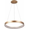 Italux 38W LED pakabinamas šviestuvas VICO, aukso sp., 3000/4000K