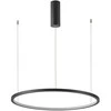 Italux 38W LED pakabinamas šviestuvas VINOLA, juodas, 3000/4000K