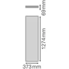 Ledvance 38W LED panelė PL SF, balta, 3000/4000K, 1274x373mm, DALI, UGR19