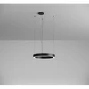 38W LED paviršinis/pakabinamas šviestuvas XAMBIT, juodas, 4000K, 60cm