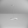 38W LED paviršinis/pakabinamas šviestuvas XAMBIT, baltas, 3000K, 60cm