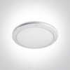 Lubinis šviestuvas 38W LED plafonas, baltas, 3000K, 62038F/W/W