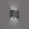 3,8W LED sieninis šviestuvas TWIST, tamsiai pilkas, 3000K, 4211001