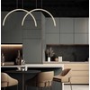 Viokef 39W LED pakabinamas šviestuvas MEGAN, aukso sp., 3000K, 4303100
