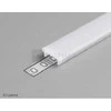 Bikuvalt 3m LED juostos profilio dangtelis K click, baltas