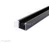 LED juostos profilis LINEA-IN20, juodai anoduotas, 3m