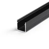 Bikuvalt 3m LED juostos profilio SMART10 12x12, juodai anoduotas aliuminis.