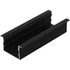 3m LED juostos profilio VARIO30-07, juodai anoduotas.