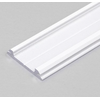 3m LED juostos profilis ARC12 CD/U5, lankstus, baltas