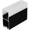 3m LED juostos profilis COMBO30-01, juodas