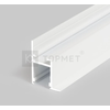 3m LED juostos profilis FRAME14 BC/Q, baltai dažytas