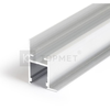 3m LED juostos profilis FRAME14 BC/Q, neanoduotas aliuminis