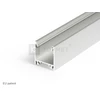 Bikuvalt 3m LED juostos profilis LINEA20, anoduotas