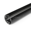 3m LED juostos profilis PEN12 CJ, juodai dažytas