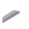 Bikuvalt 3m LED juostos profilis SURFACE10 BC/UX, neanoduotas aliuminis