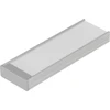 3m LED juostos profilis WIDE24 G/W, neanoduotas aliuminis