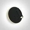 Sieninis šviestuvas Bikuvalt 3W + 5W LED paviršinis šviestuvas, juodas, 3000K, 65746B/B/W