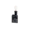 Pakabinamas šviestuvas Ideal Lux 3W body GEA, 3000K, juodas