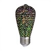 V-tac 3W LED 3D lemputė, ST64, E27, 3000K