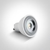 3W LED COB lemputė, GU10, 3000K, 7303CG/W