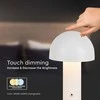 V-tac 3W LED įkraunamas stalinis šviestuvas, baltas, 3000/6000K, dimeriuojamas