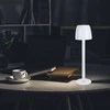 V-tac 3W LED įkraunamas stalo šviestuvas, baltas, 3000K, dimeriuojamas