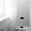 V-tac 3W LED įkraunamas stalo šviestuvas, juodas, 3000K, dimeriuojamas