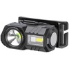 V-tac 3W LED įkraunamas žibintuvėlis, juodas, IP43, tvirtinamas ant galvos
