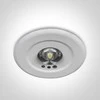 Bikuvalt 3W LED įleidžiamas avarinis šviestuvas, baltas, avariniu režimu gali veikti iki 3h, 89002C
