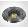 3W LED įleidžiamas į žemę lauko šviestuvas, plieno sp., 3000K, IP67, reguliuojamas šviesos kampas, 69072/W