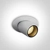 3W LED įleidžiamas pakreipiamas šviestuvas, baltas, 3000K, 11103M/W/W