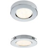 3W LED įleidžiamas/paviršinis šviestuvas MT 142 LED, chromo sp., 4000K